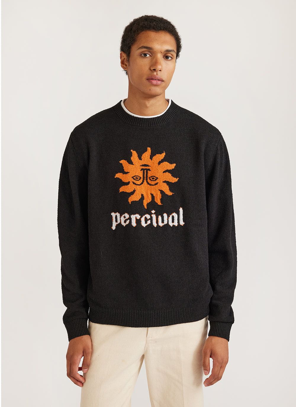 Cotton crew 2025 neck jumper