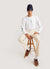 Wildflower Long Sleeve T Shirt | Percival x Sophy Hollington | White