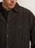 Stripe Pearce Oversized Shirt | Corduroy | Forest