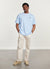 Sunday Oversized Auxiliary T Shirt | Organic Cotton | Cornflower Blue