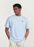 Sunday Oversized Auxiliary T Shirt | Organic Cotton | Cornflower Blue
