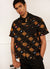 Tuck Shop Tapestry Cuban Shirt | Linen | Black