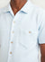 Cuban Shirt | Textured Cotton | Light Blue
