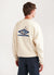 Flocked Sweatshirt | Umbro x Percival | Ecru