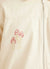 Zip Overshirt | Embroidered Cotton Twill | Ecru