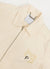 Zip Overshirt | Embroidered Cotton Twill | Ecru