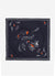 Koi Cotton Neckerchief | Navy