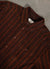 Stripe Pearce Oversized Shirt | Corduroy | Tan