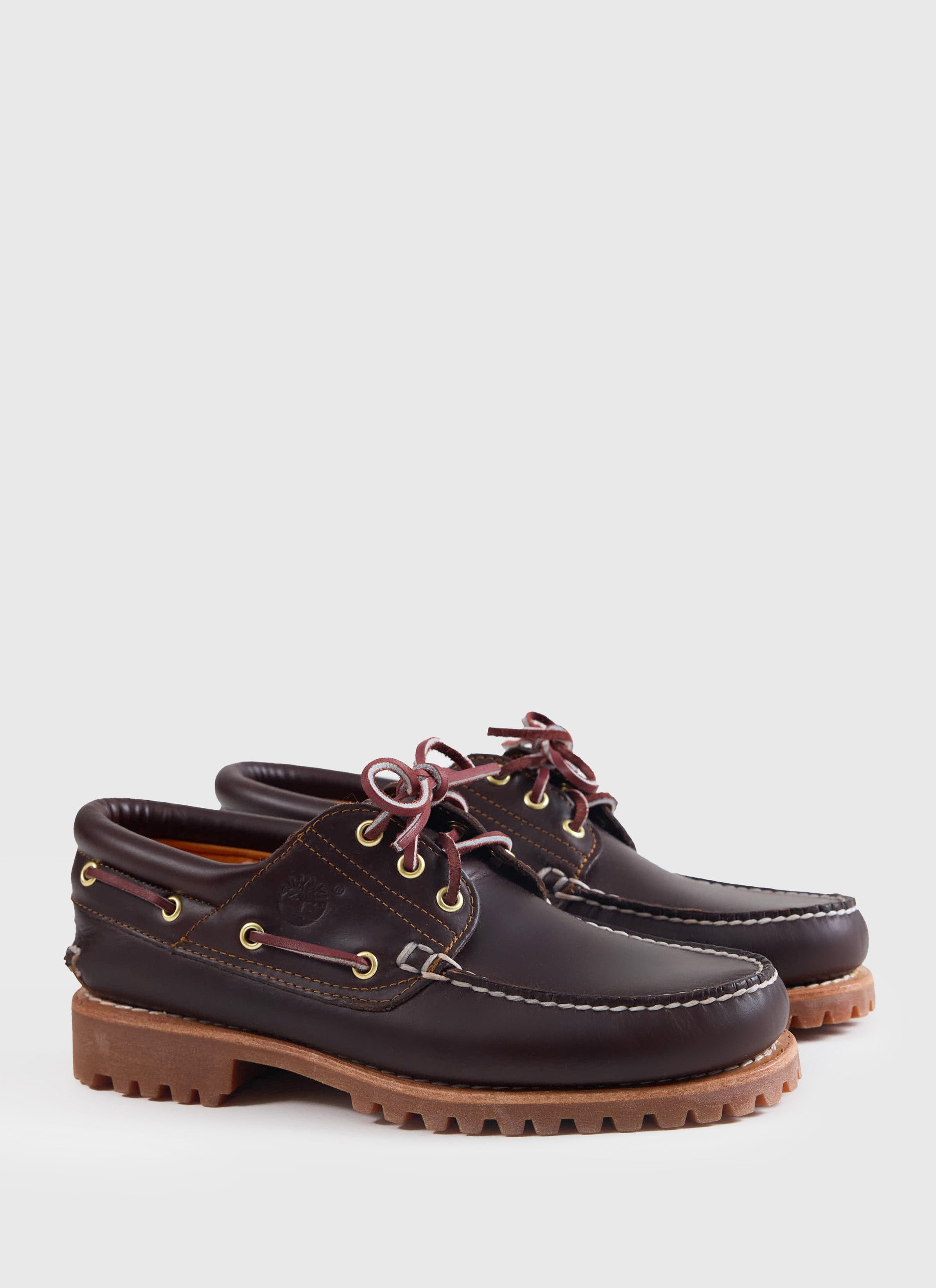 Men's Boat Shoe | Timberland Authentic | Burgundy Leather