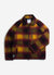 Anderson Raglan Check Jacket | Wool | Yellow