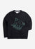 Perci Cat Crew Neck Jumper | Mohair | Black