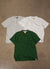 3 Pack Auxiliary T Shirts | Organic Cotton | White / Forest / Athletic Grey
