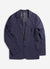 Check Tailored Blazer | Navy