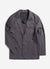 Mini Check Tailored Blazer | Grey