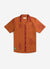 Nettle Cuban Linen Shirt | Brick
