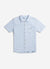 Cuban Shirt | Textured Cotton | Light Blue