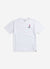 Stolen Wheel Auxiliary T Shirt | Embroidered Organic Cotton | White