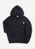 Bark and Stroll Auxiliary Hoodie | Cotton | Black