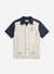 Tapestry Embroidered Shirt | Percival x Pikol | Navy with Cream