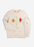 Flower Jacquard Jumper | Percival x Pikol | Cream
