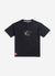 Koi Pond Oversized T Shirt | Embroidered Organic Cotton | Black