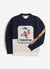 Koi Matches Crew Neck | Merino Wool | Navy