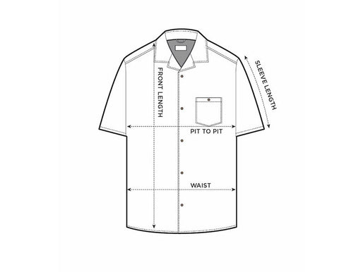 Men's Jacquard Knitted Short Sleeve Shirt | Multicolour