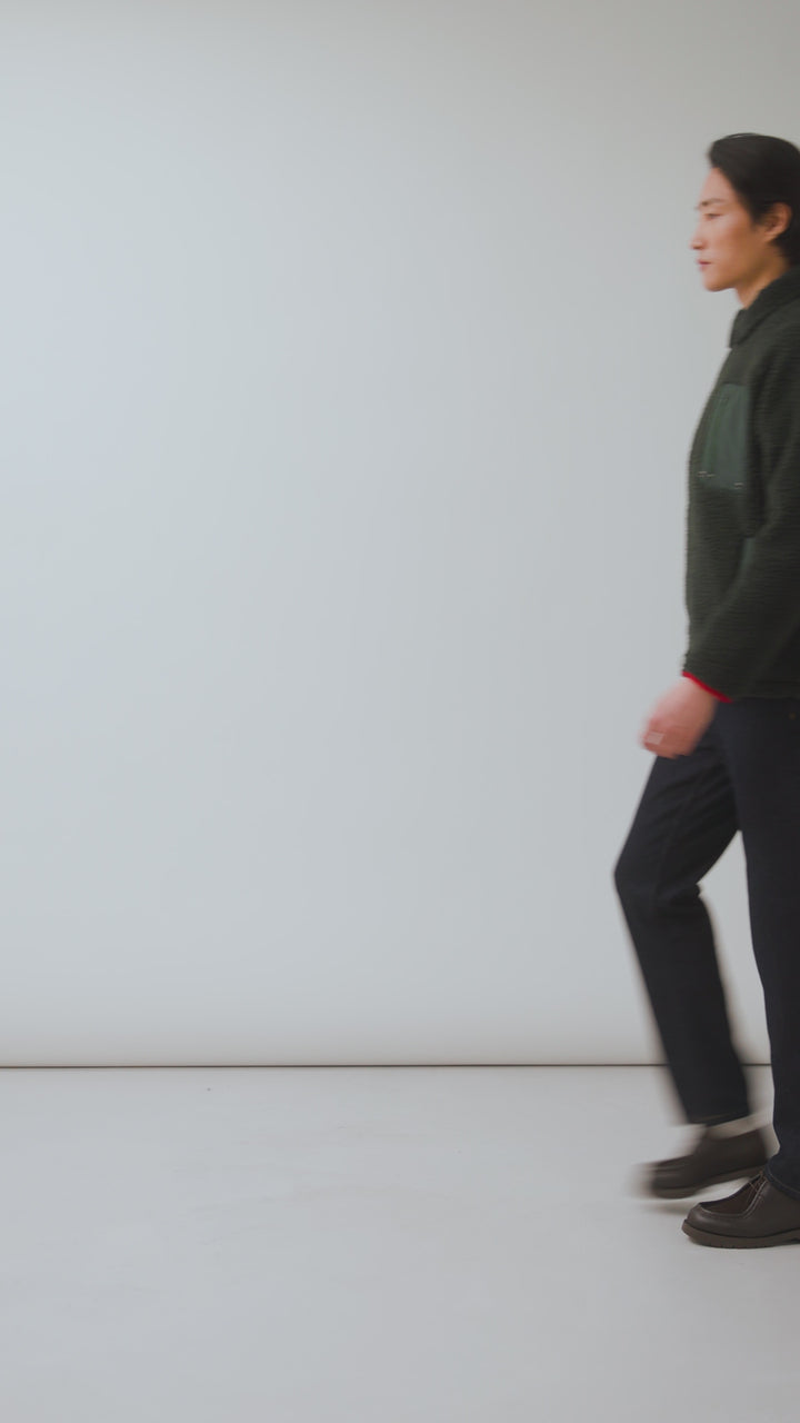 Men's Wool Fleece Jacket | Forest
