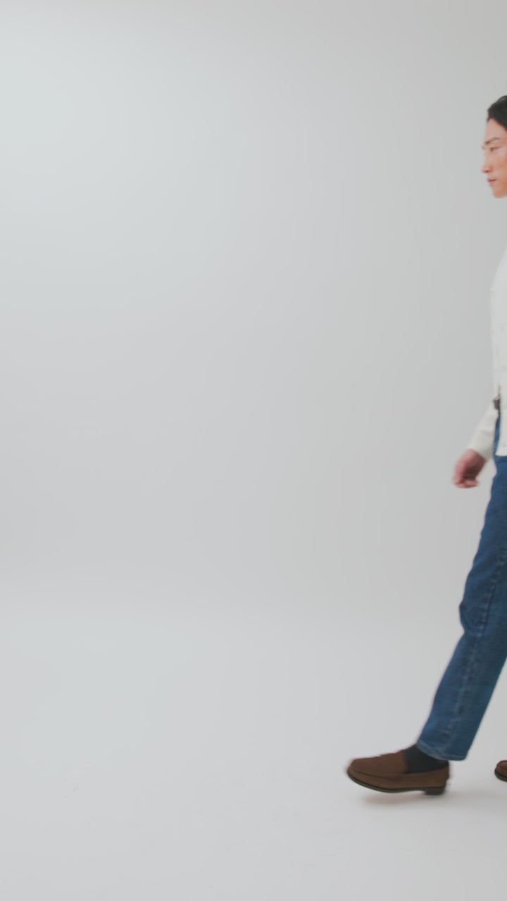 White Glove Cardigan | Mohair | Ecru