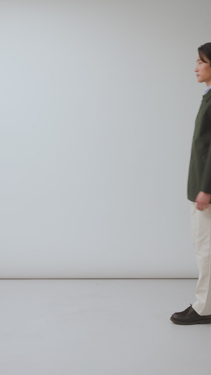 Men's Green Sherlock Short Trench Coat | Waterproof | Forest with Check