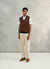 Gaspari Knitted Vest | CAMPARI x Percival | Tan