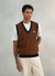 Gaspari Knitted Vest | CAMPARI x Percival | Tan