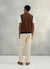 Gaspari Knitted Vest | CAMPARI x Percival | Tan