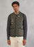 Thornham Gilet | Birds | Percival x Lavenham | Olive Green