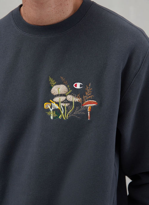 Sweatshirt | Fungus Pals | Champion and Percival | Ink | Percival Menswear | Sweatshirts