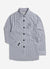 Oversized Stripe Shirt | Aubergine | Percival x Harry Lambert | White
