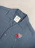 Tapestry Cuban Linen Shirt | Octo Party | Blue