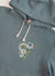 Hoodie | Grass Snake | Champion and Percival | Ash