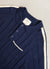 Pinstripe Visitors Polo | Navy