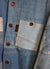 Reworked Overshirt #25 | Denim | Blue