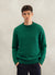 Crew Neck | Brushed Wool | Forest