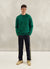 Crew Neck | Brushed Wool | Forest