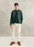 Crew Neck | Brushed Wool | Forest
