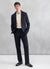 Tailored Straight Leg Trousers | Navy Wool