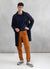 Negroni Knit Polo Jumper | Navy