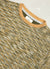 Long Sleeve T Shirt | Tan with Khaki Space Dye