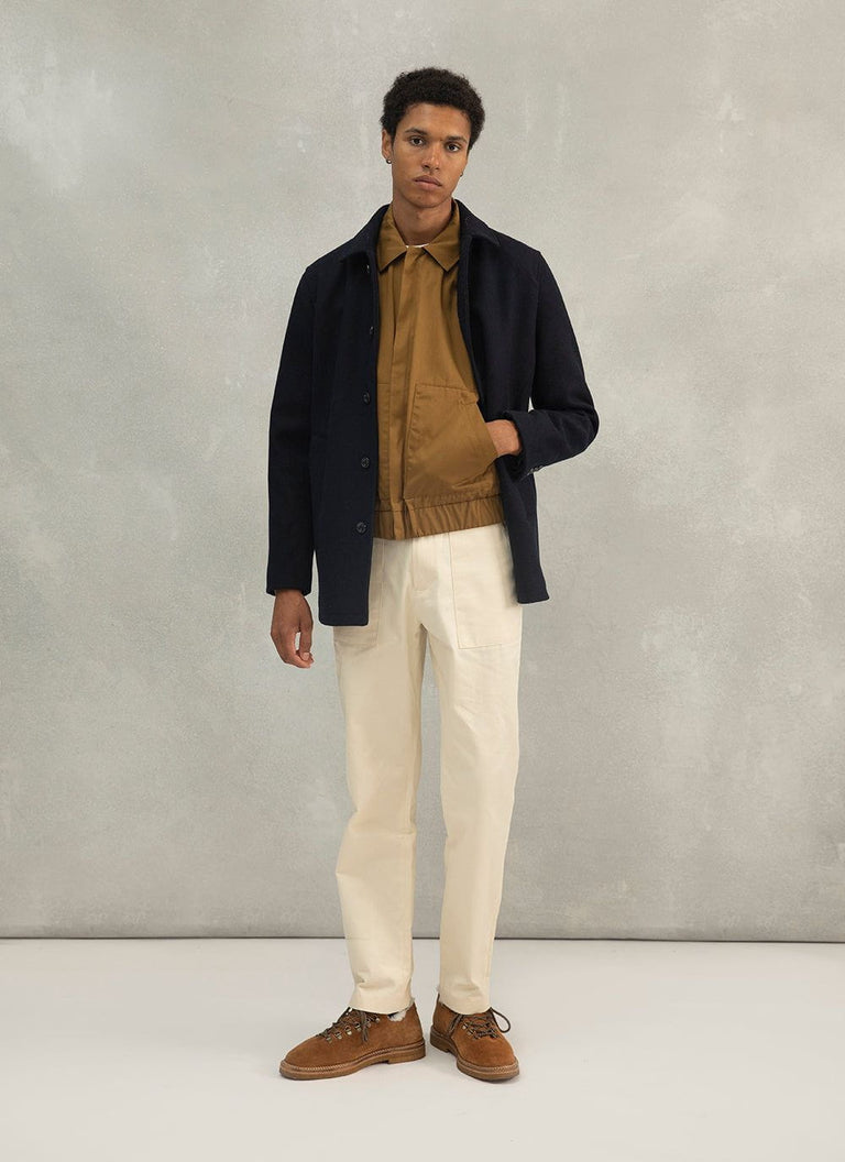 Men's Novara Jacket | CAMPARI x Percival | Tan Cotton & Percival Menswear