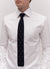 Polka Dot Silk Tie | Navy