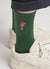 Socks | Jacquard Parrot Bros | Green