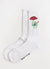 Socks | Jacquard Shroom Frog | White
